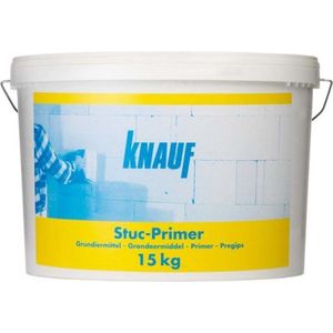 Knauf - Stuc-Primer - Emmer 15 kg - Voorstrijk voor Gipspleisters