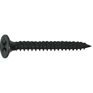 Knauf snelbouwschroef TN voor een veilige fixatie van gipsplaten op metalen onderconstructies tot 0,7 mm – schroeven, fijne schroefdraad 3,5 mm x 35 mm, 250 Stück zwart