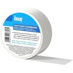 Knauf - EASY-TAPE - Voegentape - 48 mm x 45 m - Zelfklevende Beschermstrips voor Gipsplaten
