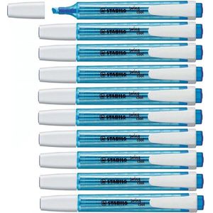 10x Markeerstift STABILO Swing cool 275/31 blauw [10x]