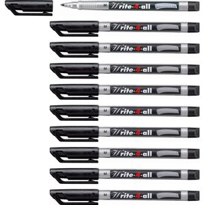 STABILO Write-4-All - Permanent Marker - Medium 1,0 mm - Doos 10 Stuks