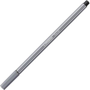 STABILO Pen 68 - Premium Viltstift - Donkergrijs - per stuk