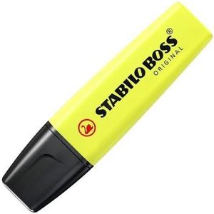 STABILO BOSS ORIGINAL Markeerstift Hoogste Kwaliteit Geel Per Stuk