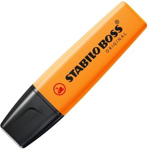 STABILO BOSS ORIGINAL - Markeerstift - Hoogste Kwaliteit - Oranje - per stuk