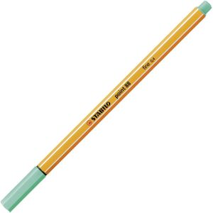 STABILO point 88 - Fineliner 0,4 mm - IJsgroen - per stuk