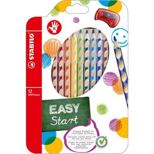 STABILO EASYcolors - Ergonomisch Kleurpotlood - Set Met 12 Kleuren - 4.2 mm Kern