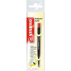 STABILO Ballpoint Refill Kugelschreibermine M rot, 1 St.