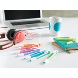 STABILO Swing Cool - Markeerstift - Etui Met 6 Kleuren - Neon Kleurenset