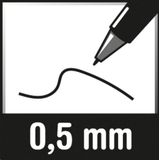 STABILO EASYoriginal Penvulling Medium Blauw Blister 6 stuks