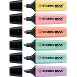 STABILO BOSS ORIGINAL Textmarker Pastel - 6er-Etui