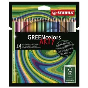 Buntstift Greencolors Arty Etui VE=24 Farben