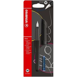 Vulpen STABILO Flow Active zwart