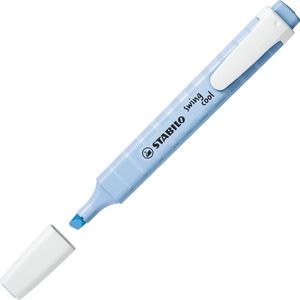 STABILO Swing Cool Pastel Markeerstift Perfect Voor Onderweg Baby Blauw Per stuk