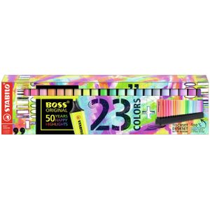 STABILO BOSS ORIGINAL - Markeerstift - 15 Stuks ... | Speelgoed