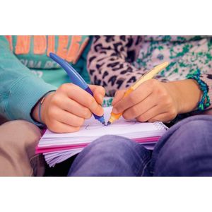 STABILO - Ergonomische rollerball pen voor rechtshandigen - EASYoriginal Holograph Edition - Navulbaar - Groen