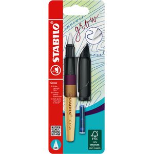 STABILO - Viltstift - power max - 24 stuks - Metalen pennenkoker met diverse kleuren