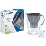 BRITA Marella Kan met 1 PRO Filterpatroon - 2.4L - Grijz