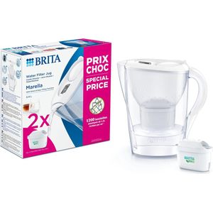 Brita Waterfilterkan Marella Cool White + 2 Filterwater Maxtra Pro All-in-1 (1051133)