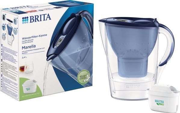 Brita Marella Wasserkanne blue inkl. 1 Wasserfilter Maxtra Pro All-in-1