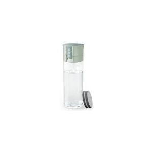 BRITA waterfilterfles Vital light green (0.6L) - incl. 2 MicroDisc filters - BPA-vrij, voor onderweg, vermindert PFAS*, chloor, herbiciden, pesticiden en andere onzuiverheden, behoud van mineralen