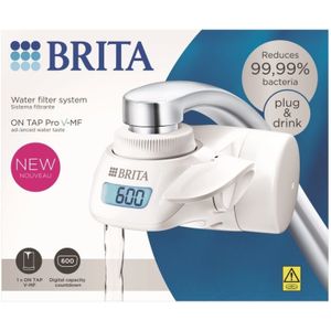 BRITA Waterfiltersysteems-sWaterfilter kraan ON TAP Pro V-MF inclusief 1x Brita Filterpatroon (600L)