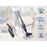 Leifheit Stielstaubsauger Rotaro PowerVac 2in1 20 V