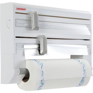 Leifheit 25703, Wandmontierter Papierhandtuchhalter, Weiß