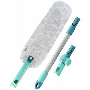 Leifheit - Superduster XL - Plumeau - Wasbaar - Flexibel - Click System