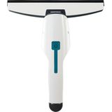 Leifheit Raamstofzuiger Nemo Set met Badmondstuk en Muurbevestiging - Ruitenreiniger - Wit