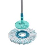Leifheit - Clean Twist Disc - Dweilmoppen - Set van 2 - Micro Duo - Wasbaar op 60 °C