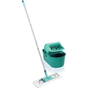 Leifheit Profi vloerwisser XL - Micro Duo vloerdoek - compleet compact systeem- 42 cm wisbreedte - 8L emmer