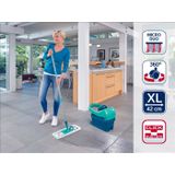 Set Wischtuchpresse Profi xl mit Rollen und Bodenwischer - Leifheit