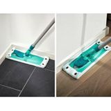 Leifheit Combi Clean Vloerwisser M - met Stalen Steel (140 Cm) - Micro Duo Overtrek