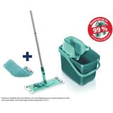 Leifheit 55379 Combi Clean Vloerwisser M 33 cm Compleet Systeem Micro Duo + Static Plus