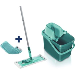 Leifheit 55379 Combi Clean Vloerwisser M 33 cm Compleet Systeem Micro Duo + Static Plus