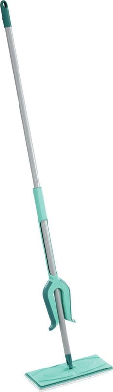 Leifheit Picobello vloerwisser M Micro Duo met steel - 33 cm wisbreedte - turqouise - grijs