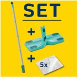 Leifheit Clean and Away - Vloerwisser S - incl. steel - incl. 5 doekjes