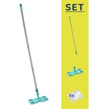 Leifheit Clean and Away - Vloerwisser S - incl. steel - incl. 5 doekjes
