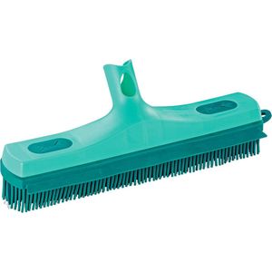 Leifheit Suprabezem - rubberen bezemkop - Click Systeem - 30 cm veegbreedte