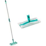 Leifheit Clean & Away S Vloerwisser - met Telescoopsteel - Incl. 5 Doeken 26x80-130 cm