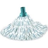 Leifheit Classic mop set complete set - incl. emmer 12 liter - turqouise - grijs