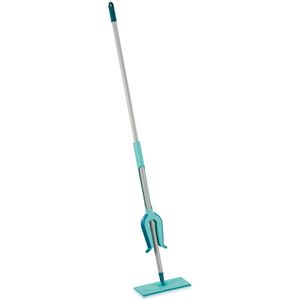 Leifheit Picobello vloerwisser S Micro Duo met steel - 27 cm wisbreedte - turqouise - grijs