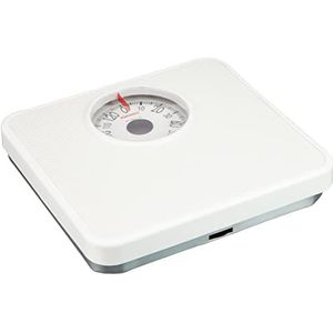 Soehnle - Tempo White - Personenweegschaal - Draagvermogen 130 kg - Analoge Weegschaal