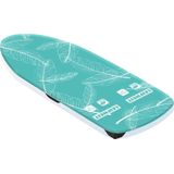 Leifheit tafelstrijkplankhoes Air Board Thermo Reflect - 3 mm dikke molton - turquoise