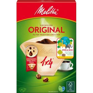 Melitta Kaffeefilter 1x4 - 80 Stk.