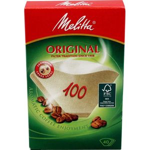 Melitta - Original - Koffiefilters - 40 Stuks - Composteerbaar