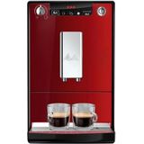 Melitta Kaffeevollautomat Solo® E950-204, chili-red, Perfekt für Café crème & Espresso, nur 20cm breit