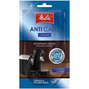 Melitta Anti-kalk vloeibare ontkalker capsule- & padmachine (100 ml)