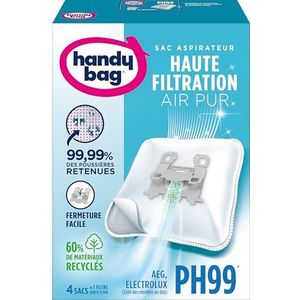 iVanzoll 8 stuks S bag stofzuigerzakken voor Philips FC8021/03, voor AEG GR201SM, voor Electrolux E201SM s-bag stofzak Classic Long Performance