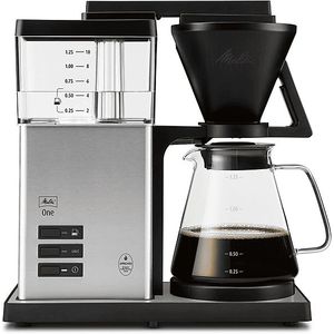 Melitta Cafetière Een acier inoxydable 1031-01 - Filterkoffiezetapparaat - Zilver